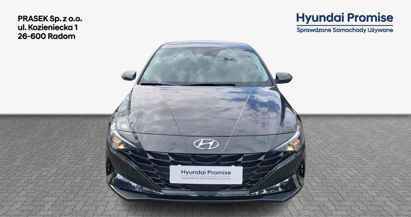 Hyundai Elantra cena 84900 przebieg: 26431, rok produkcji 2021 z Nisko małe 211